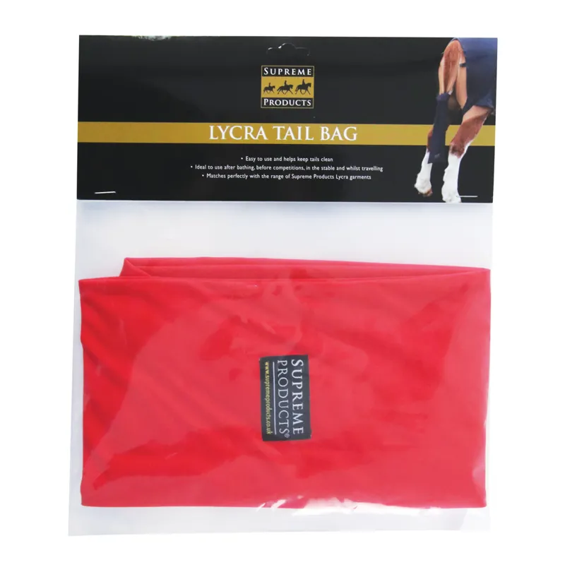 Supreme Products Lycra Tail Bag - Red